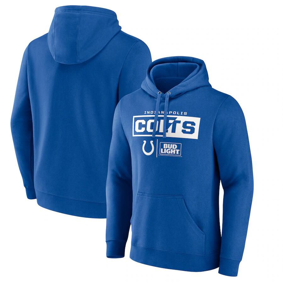 Men 2023 NFL Indianapolis Colts blue Sweatshirt style 2->indianapolis colts->NFL Jersey